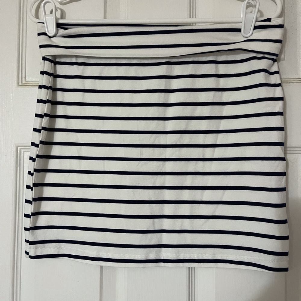 CHAROLETTE RUSE stripped bodycon skirt